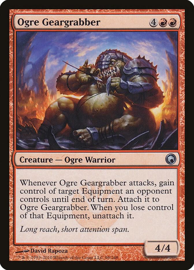 Ogre Geargrabber [Scars of Mirrodin] 99