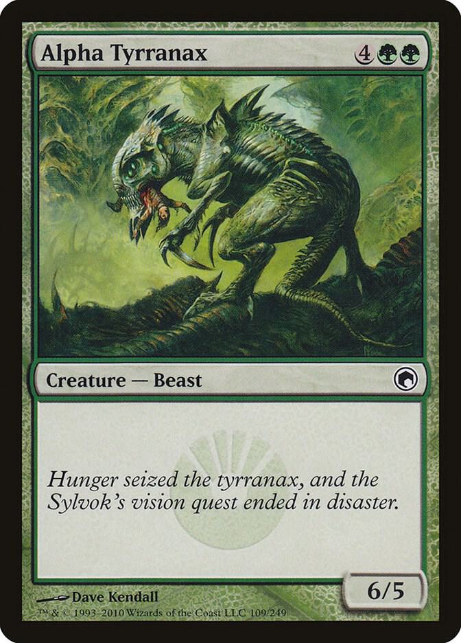 Alpha Tyrranax [Scars of Mirrodin] 109