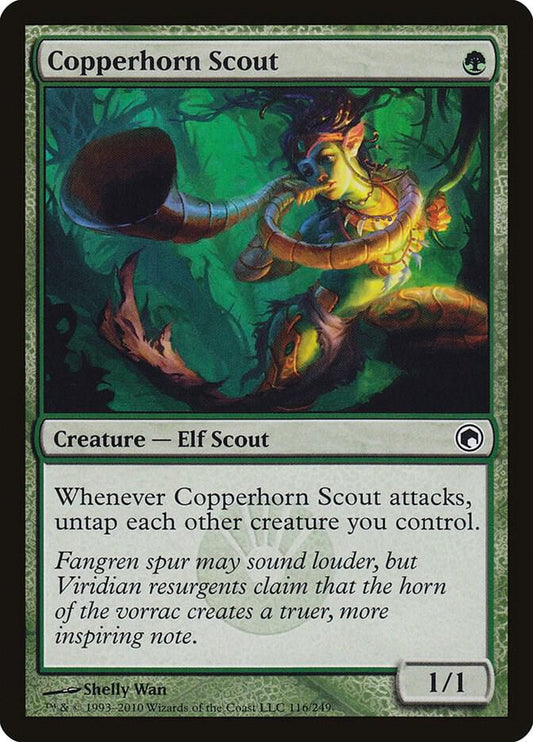 Copperhorn Scout [Scars of Mirrodin] 116