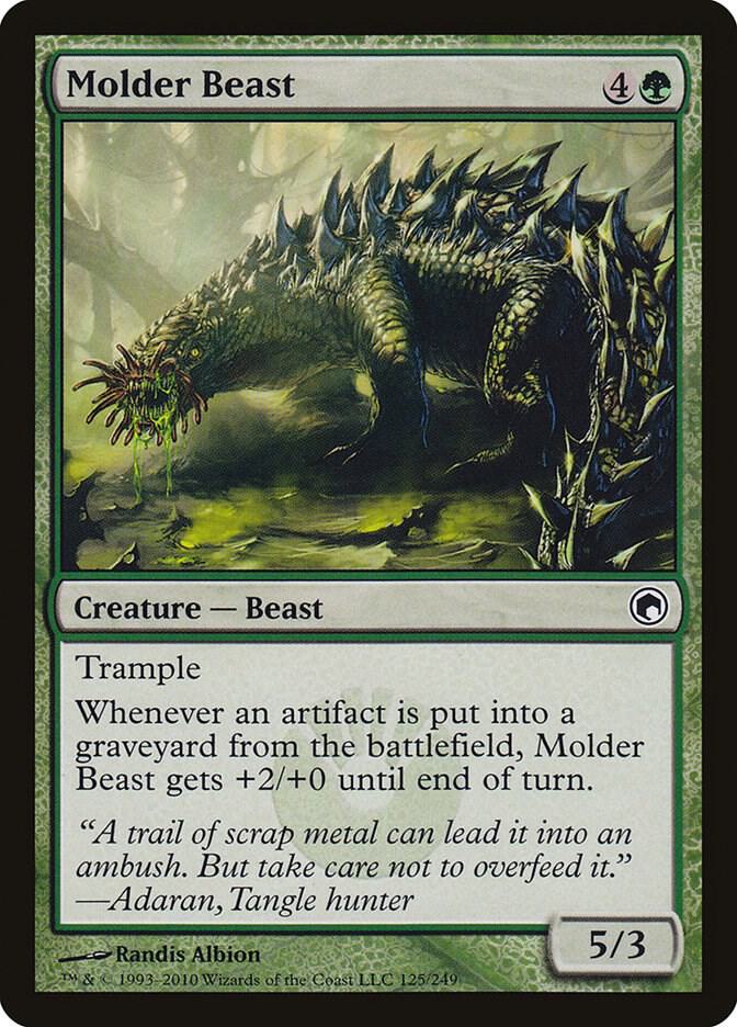 Molder Beast [Scars of Mirrodin] 125