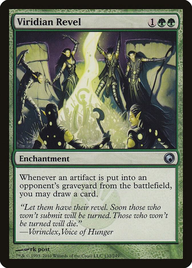 Viridian Revel [Scars of Mirrodin] 132