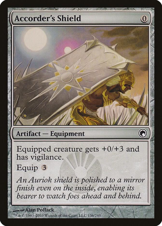 Accorder's Shield [Scars of Mirrodin] 136
