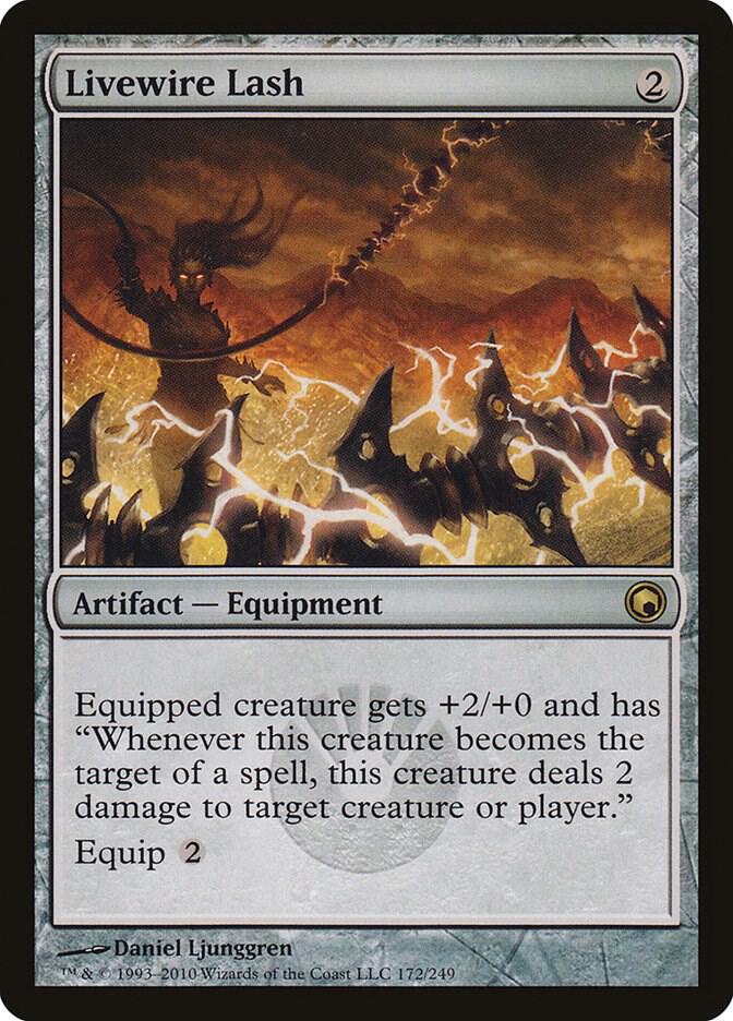 Livewire Lash [Scars of Mirrodin] 172