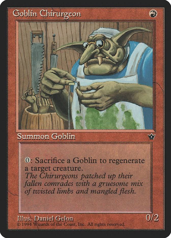 Goblin Chirurgeon (Gelon) [Fallen Empires]