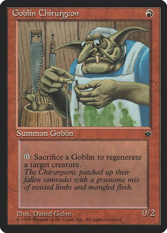 Goblin Chirurgeon (Gelon) [Fallen Empires]