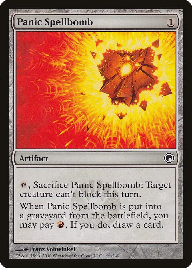 Panic Spellbomb [Scars of Mirrodin] 191
