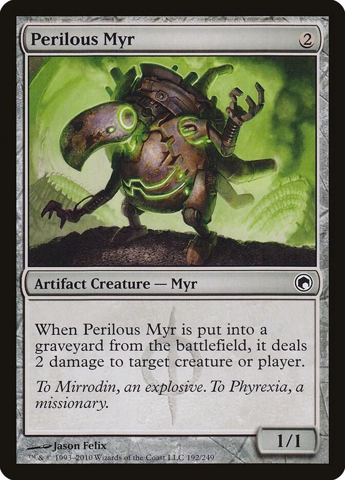 Perilous Myr [Scars of Mirrodin] 192