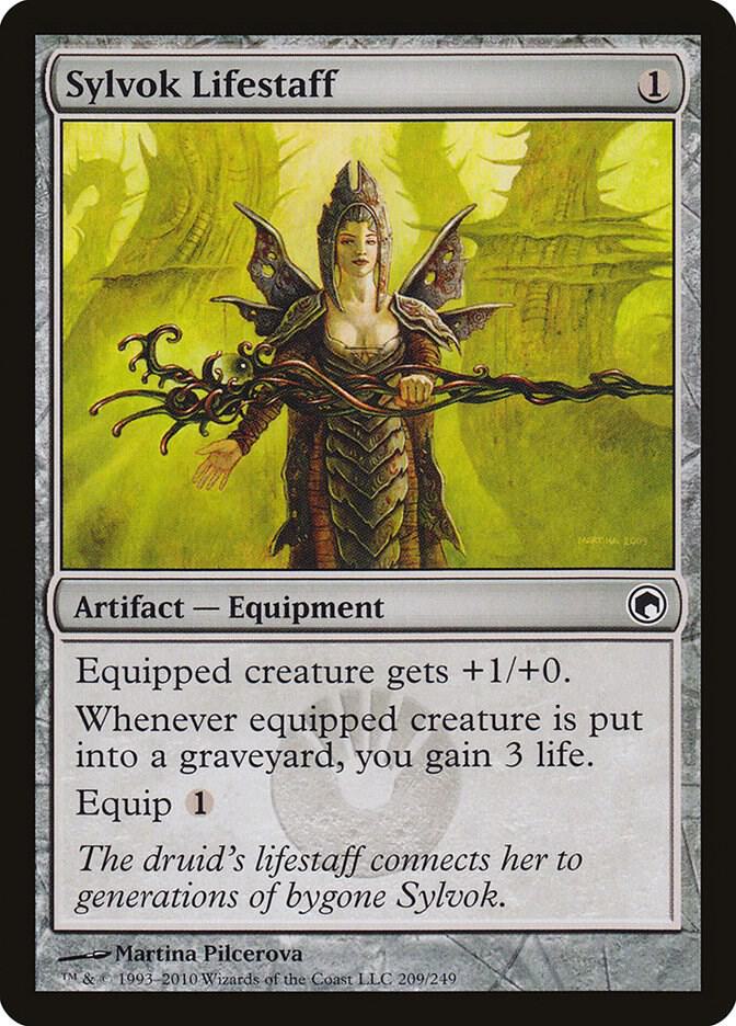 Sylvok Lifestaff [Scars of Mirrodin] 209