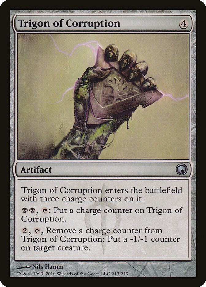 Trigon of Corruption [Scars of Mirrodin] 213
