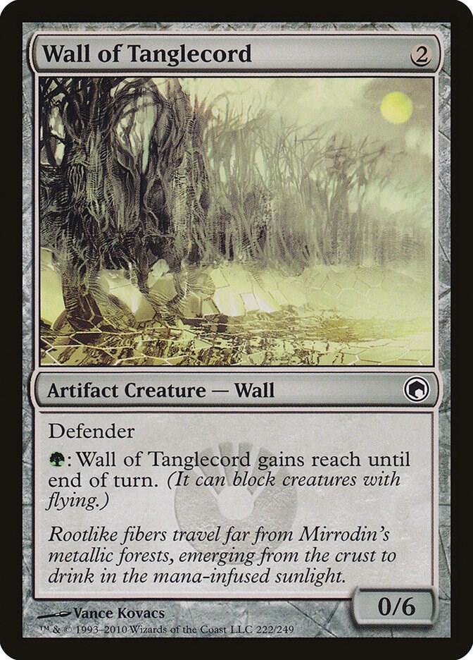 Wall of Tanglecord [Scars of Mirrodin] 222