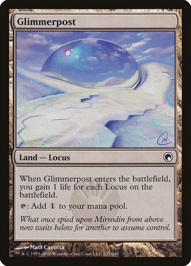 Glimmerpost [Scars of Mirrodin] 227