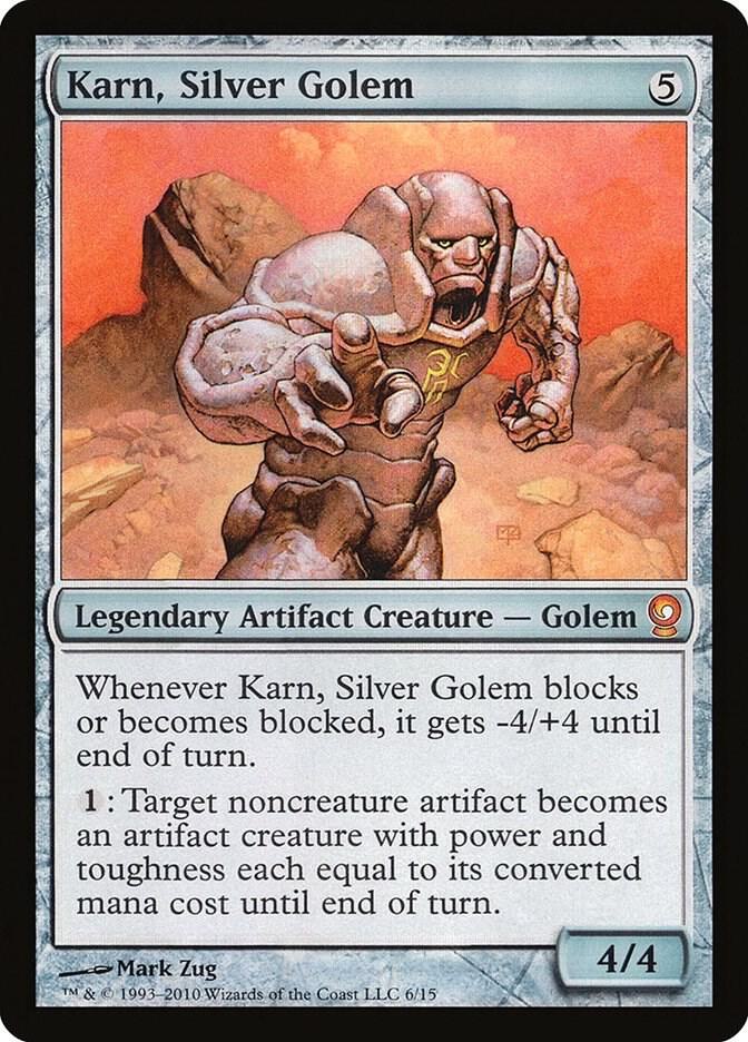 Karn, Silver Golem [From the Vault: Relics] 6