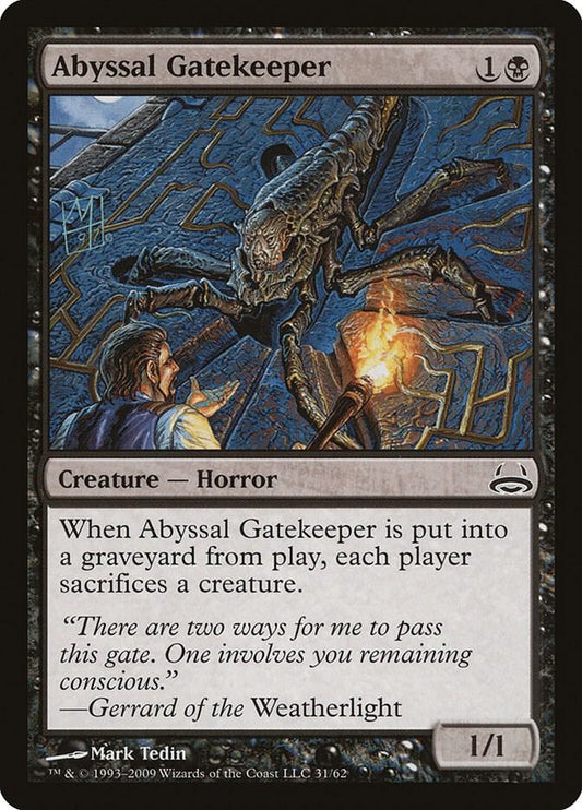 Abyssal Gatekeeper [Duel Decks: Divine vs. Demonic] 31