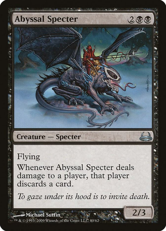 Abyssal Specter [Duel Decks: Divine vs. Demonic] 40