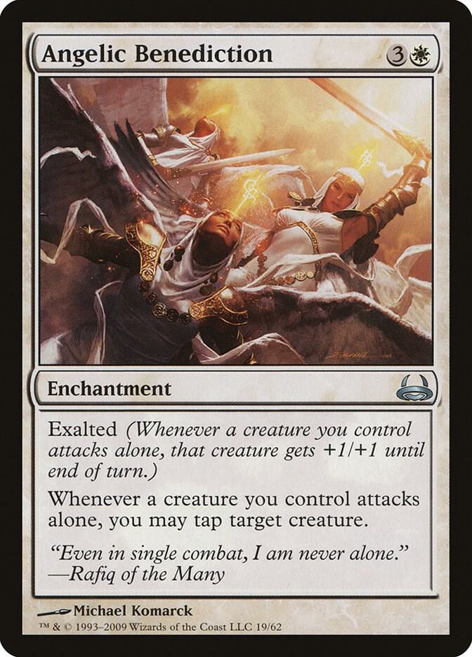 Angelic Benediction [Duel Decks: Divine vs. Demonic] 19