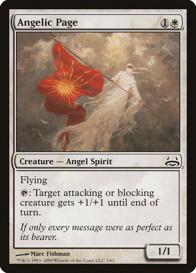 Angelic Page [Duel Decks: Divine vs. Demonic] 3