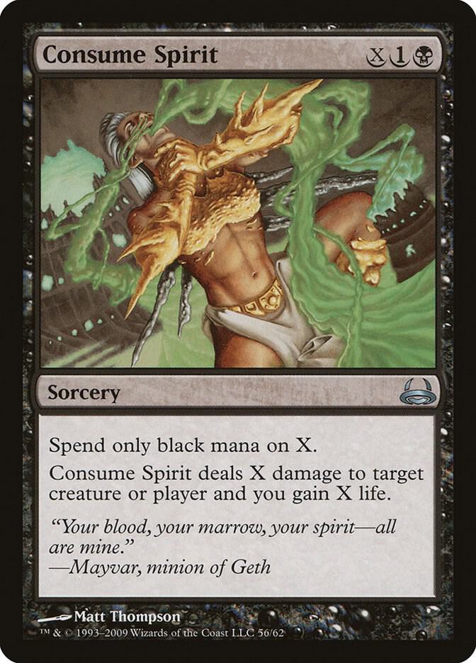 Consume Spirit [Duel Decks: Divine vs. Demonic] 56