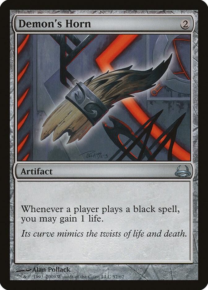 Demon's Horn [Duel Decks: Divine vs. Demonic] 57