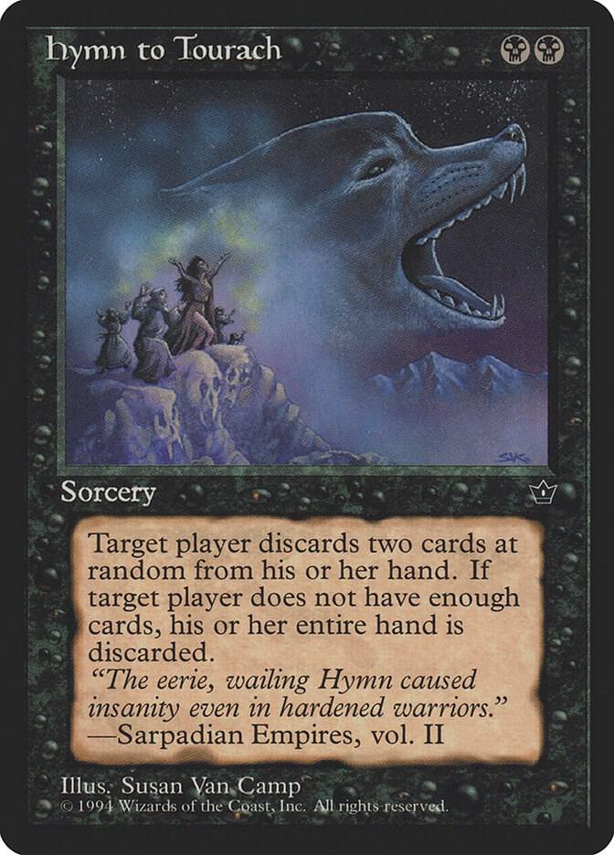 Hymn to Tourach (Van Camp) [Fallen Empires]