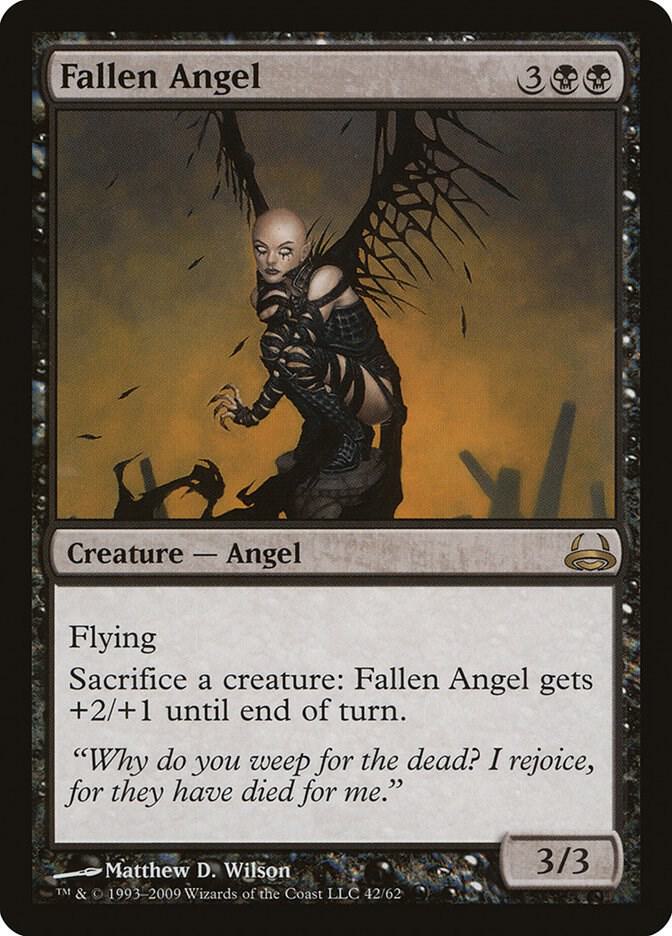 Fallen Angel [Duel Decks: Divine vs. Demonic] 42