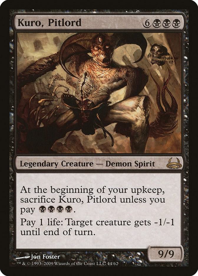 Kuro, Pitlord [Duel Decks: Divine vs. Demonic] 44