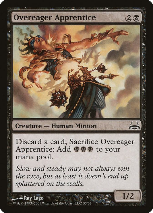 Overeager Apprentice [Duel Decks: Divine vs. Demonic] 35