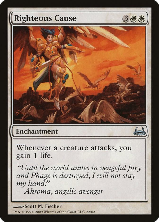 Righteous Cause [Duel Decks: Divine vs. Demonic] 22