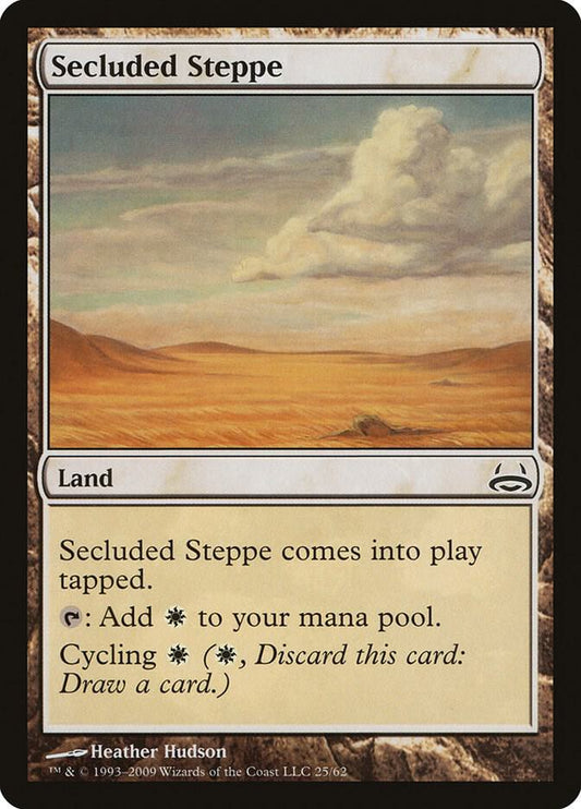 Secluded Steppe [Duel Decks: Divine vs. Demonic] 25