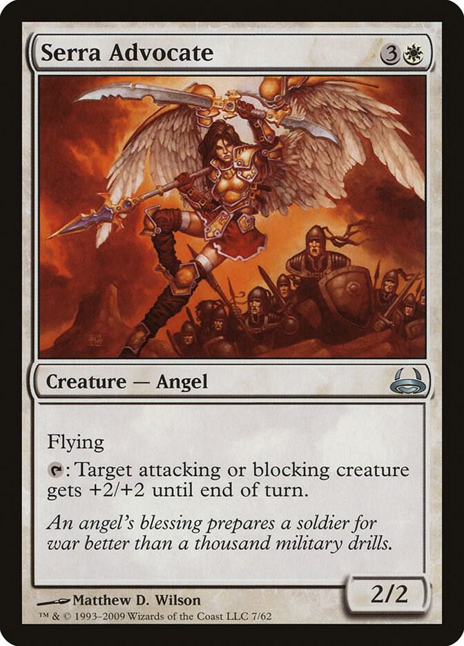 Serra Advocate [Duel Decks: Divine vs. Demonic] 7