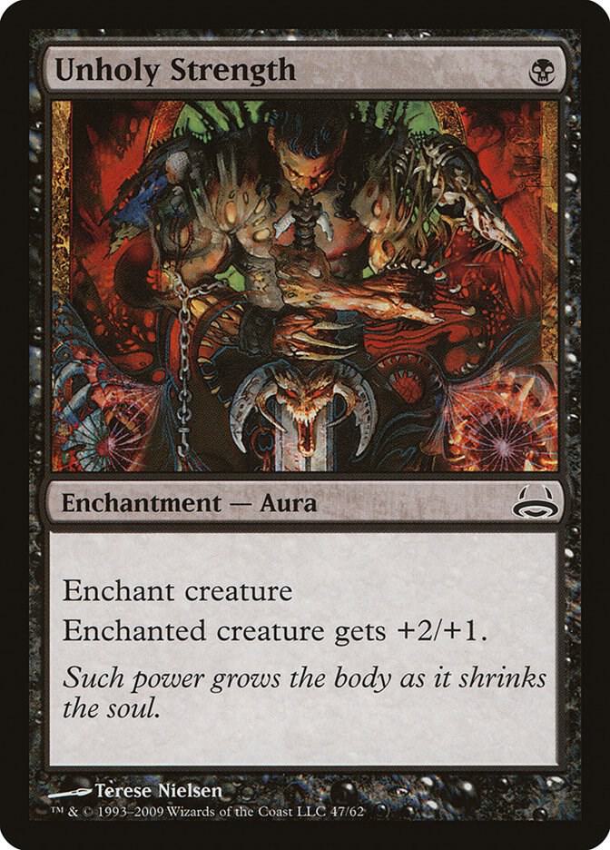 Unholy Strength [Duel Decks: Divine vs. Demonic] 47