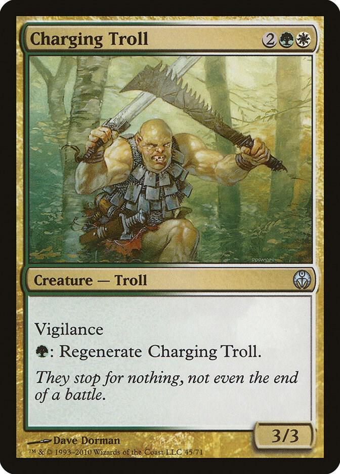 Charging Troll [Duel Decks: Phyrexia vs. the Coalition] 45