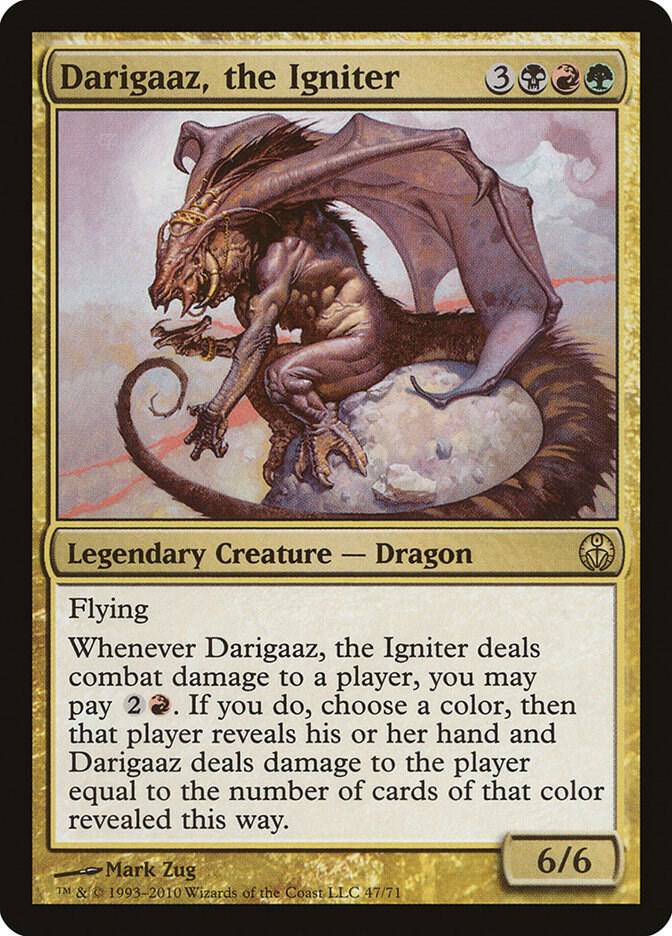 Darigaaz, the Igniter [Duel Decks: Phyrexia vs. the Coalition] 47