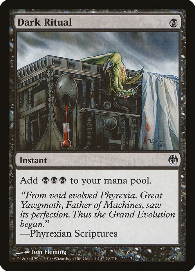 Dark Ritual [Duel Decks: Phyrexia vs. the Coalition] 18