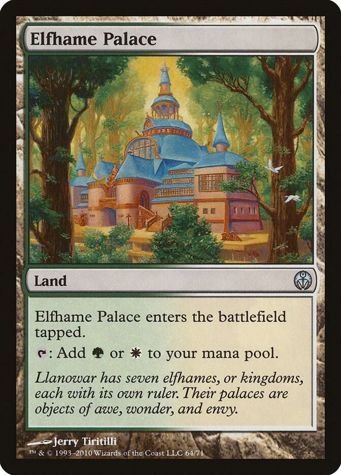 Elfhame Palace [Duel Decks: Phyrexia vs. the Coalition] 64