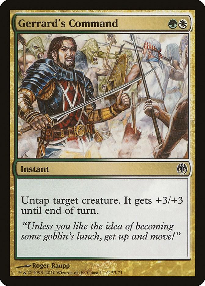 Gerrard's Command [Duel Decks: Phyrexia vs. the Coalition] 53
