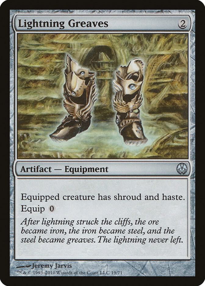 Lightning Greaves [Duel Decks: Phyrexia vs. the Coalition] 19