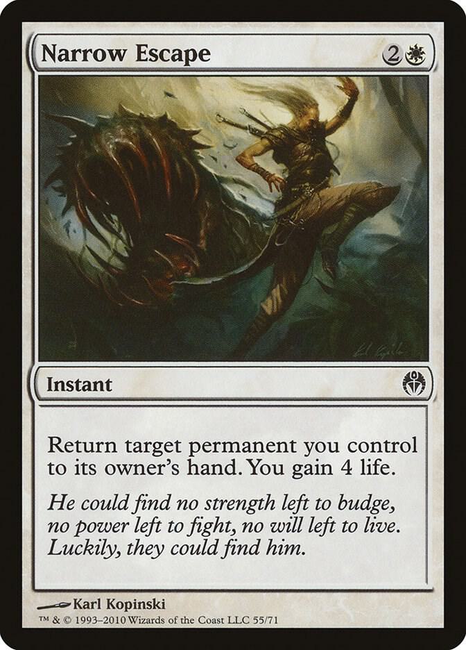 Narrow Escape [Duel Decks: Phyrexia vs. the Coalition] 55