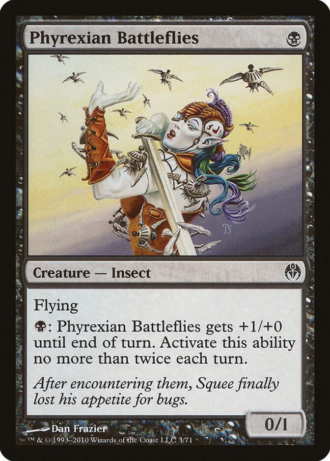 Phyrexian Battleflies [Duel Decks: Phyrexia vs. the Coalition] 3