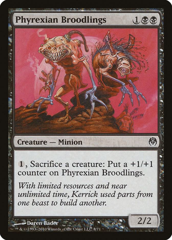 Phyrexian Broodlings [Duel Decks: Phyrexia vs. the Coalition] 8