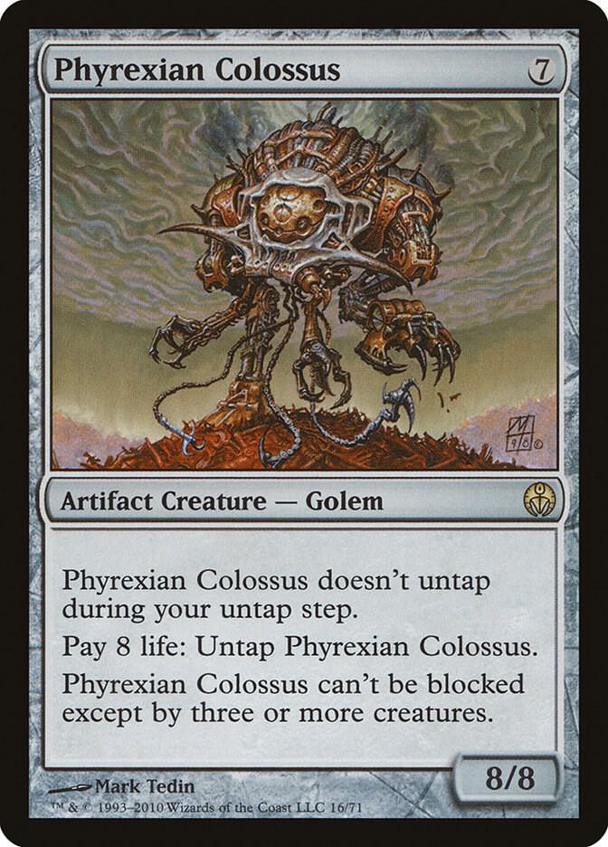 Phyrexian Colossus [Duel Decks: Phyrexia vs. the Coalition] 16