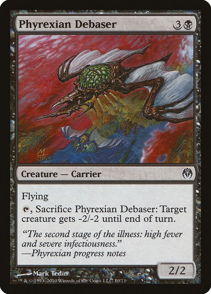Phyrexian Debaser [Duel Decks: Phyrexia vs. the Coalition] 10