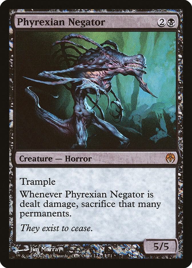 Phyrexian Negator [Duel Decks: Phyrexia vs. the Coalition] 1