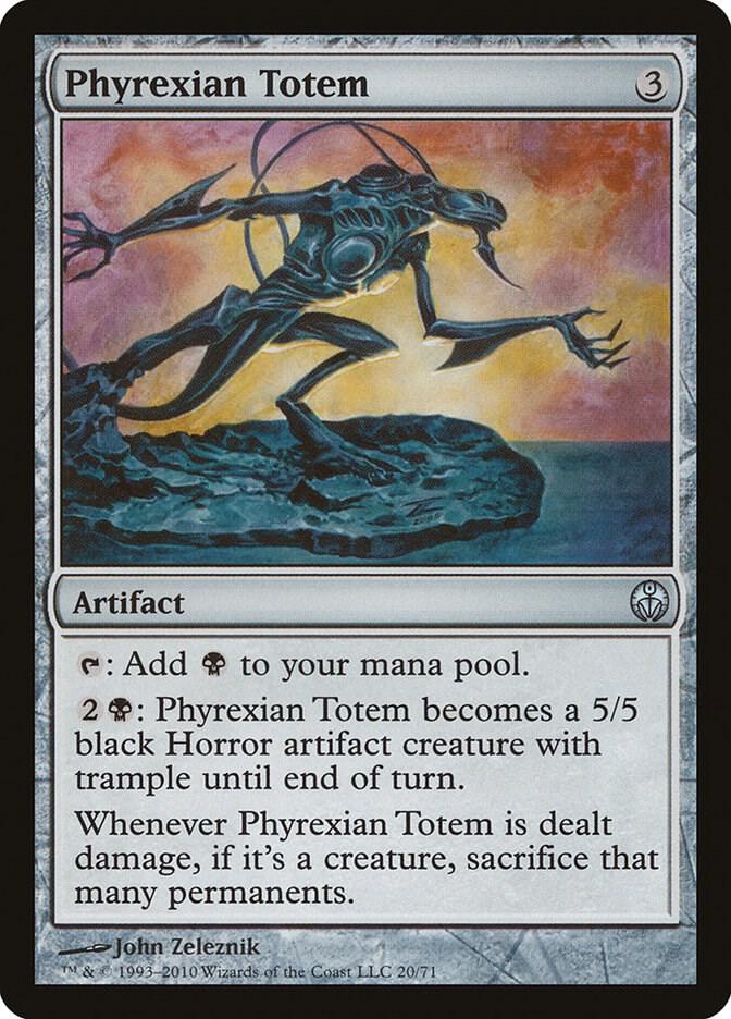 Phyrexian Totem [Duel Decks: Phyrexia vs. the Coalition] 20