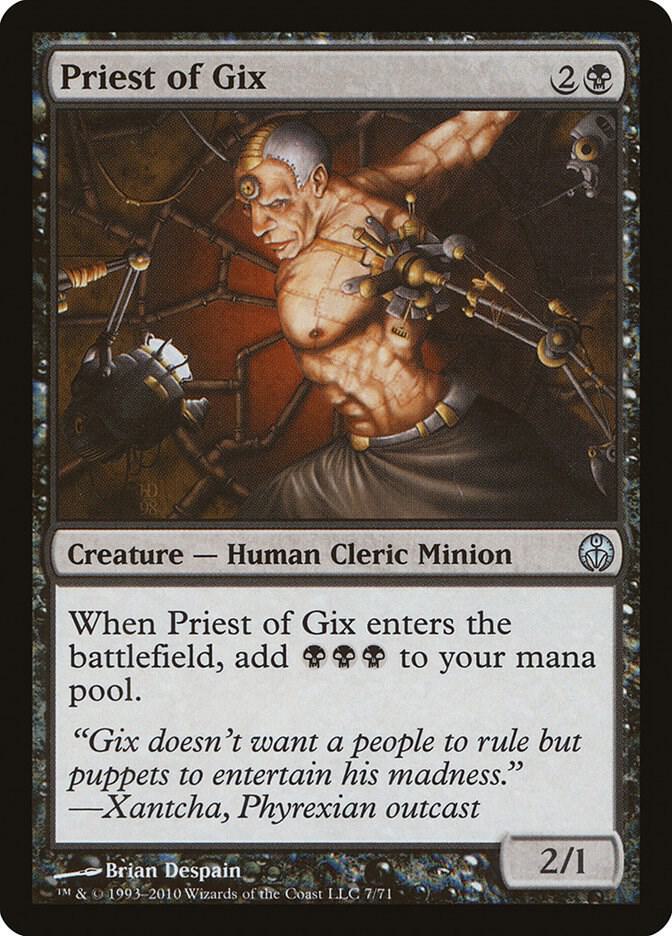Priest of Gix [Duel Decks: Phyrexia vs. the Coalition] 7