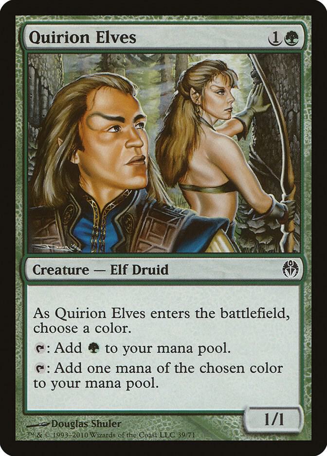 Quirion Elves [Duel Decks: Phyrexia vs. the Coalition] 39