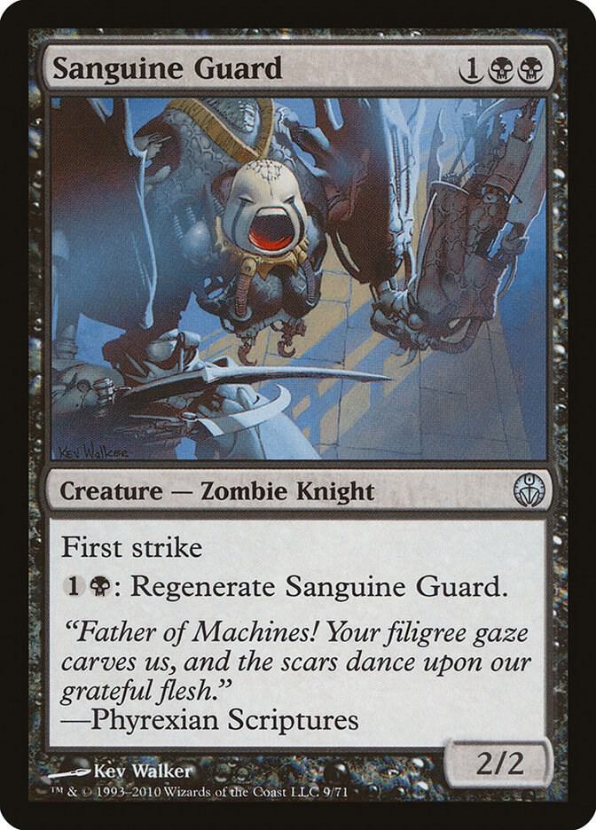 Sanguine Guard [Duel Decks: Phyrexia vs. the Coalition] 9