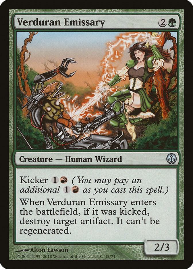 Verduran Emissary [Duel Decks: Phyrexia vs. the Coalition] 43