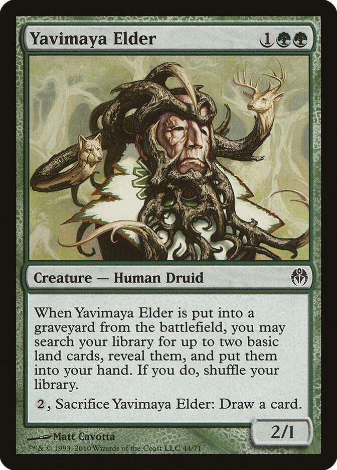 Yavimaya Elder [Duel Decks: Phyrexia vs. the Coalition] 44