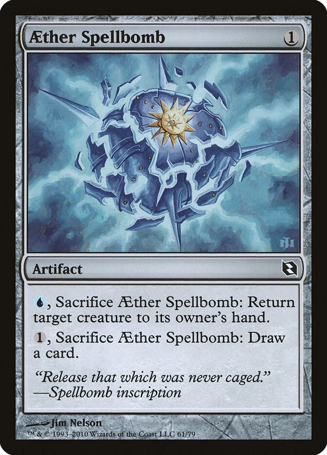 Aether Spellbomb [Duel Decks: Elspeth vs. Tezzeret] 61