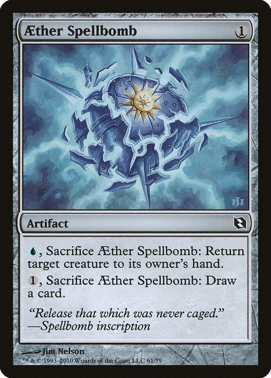Aether Spellbomb [Duel Decks: Elspeth vs. Tezzeret] 61